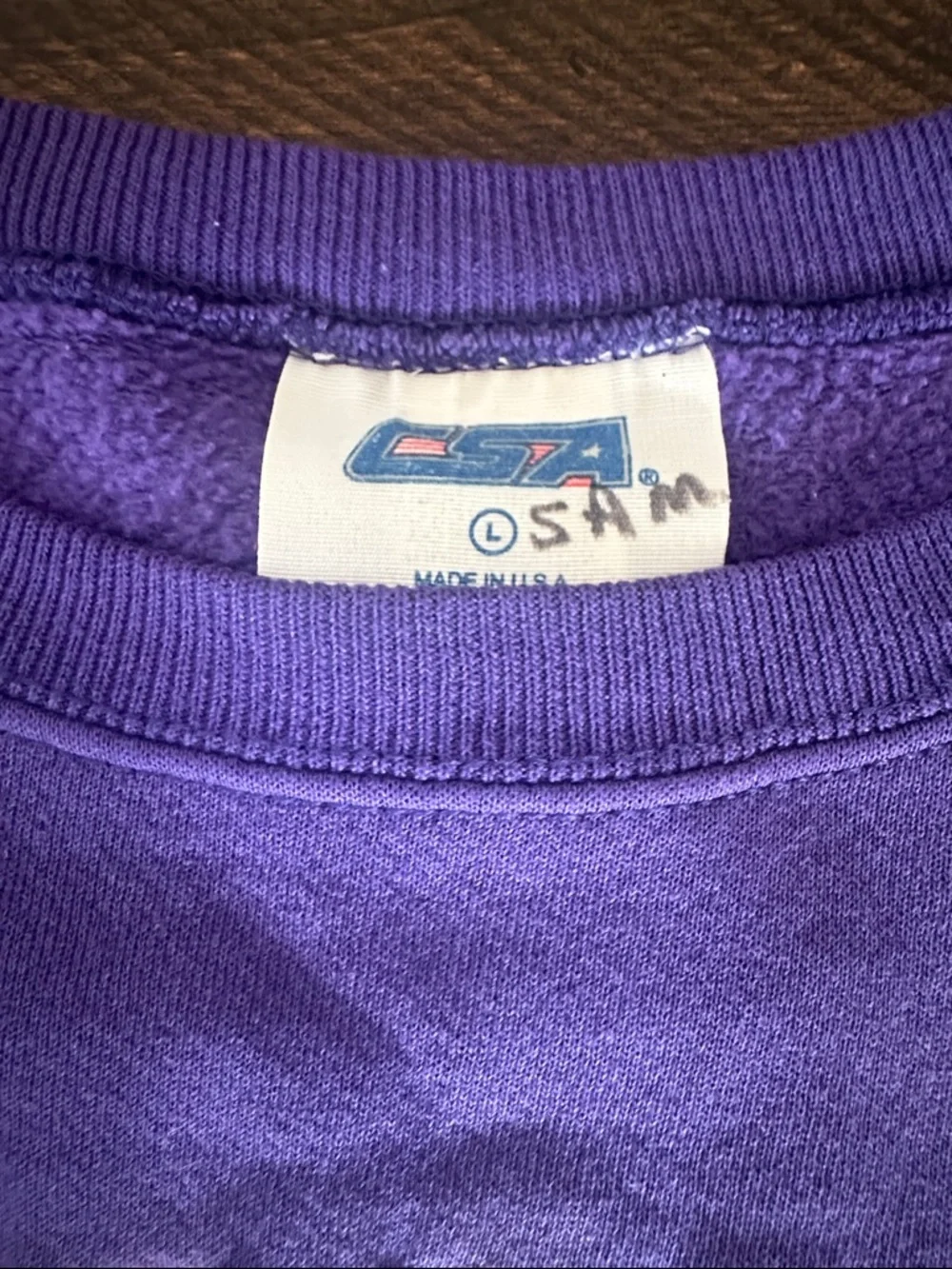 Vintage MN Vikings Purple Crewneck Sweatshirt